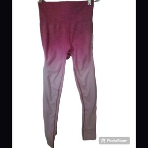 Gymshark Sz S Ombre Pink Leggings
